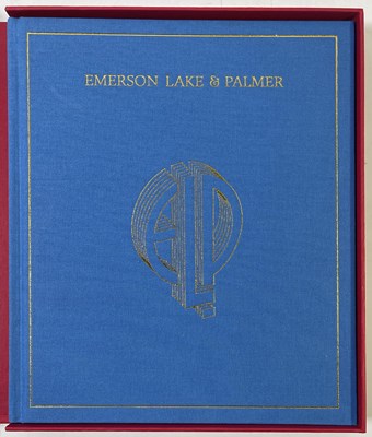 Lot 109 - EMERSON, LAKE AND PALMER - LIMITED EDITION, SIGNED BOOK.