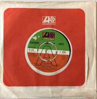 Lot 141 - LED ZEPPELIN - D'YER MAKER 7" (UK PROMO - ATLANTIC K 10296)