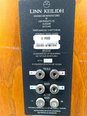 Lot 29 - LINN KEILIDH FLOORSTANDING SPEAKERS.