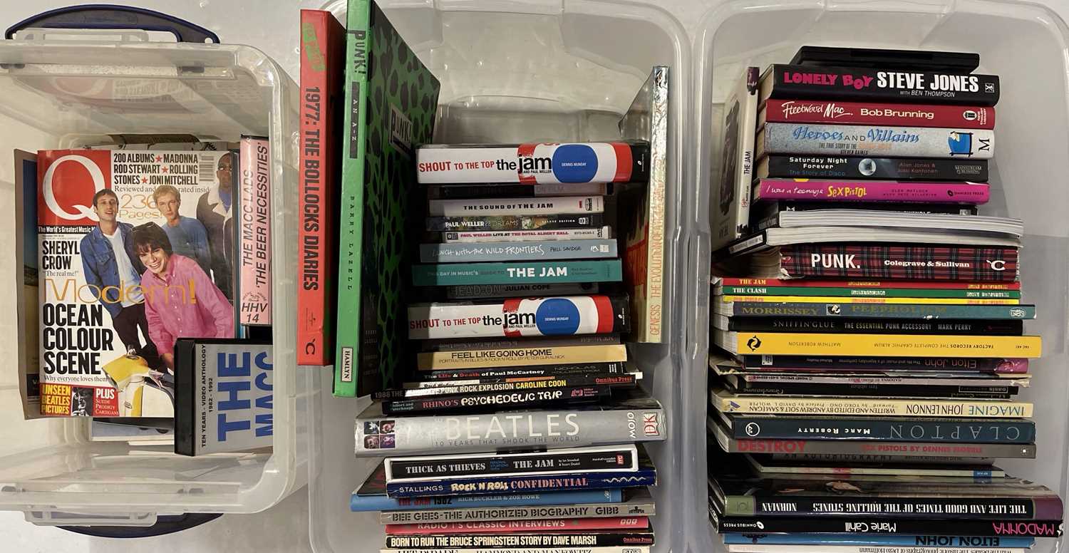 Lot 112 - MUSIC BOOKS INC PUNK / THE JAM.