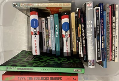 Lot 112 - MUSIC BOOKS INC PUNK / THE JAM.