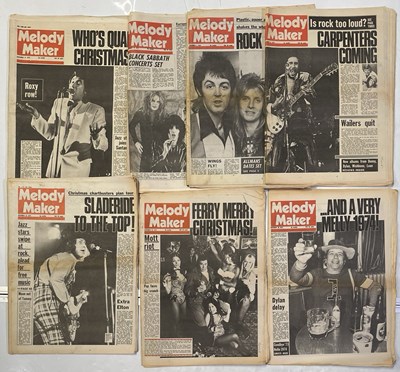 Lot 115 - MELODY MAKER - 1971 - 1973 COLLECTION.