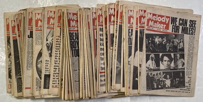 Lot 119 - MELODY MAKER - 1977 COLLECTION.