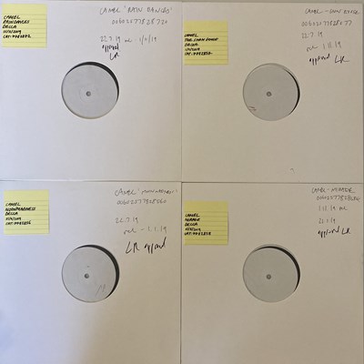 Lot 86 - CAMEL 2019 REISSUES - WHITE LABEL TEST PRESSINGS.