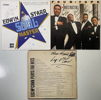 Lot 276 - SOUL STARS - SIGNED LPS INC EDWIN STARR.
