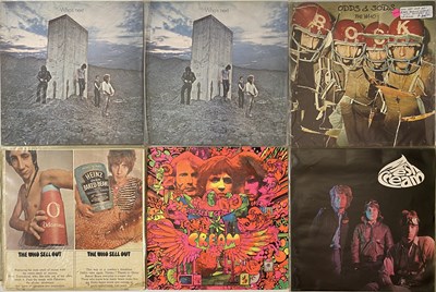 Lot 814 - ROCK LEGENDS - WHO / CREAM - LP COLLECTION