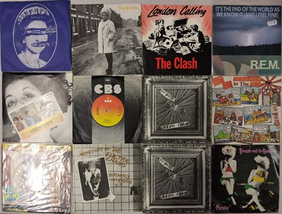 Lot 824 - PUNK / ALT / WAVE - 7" COLLECTION