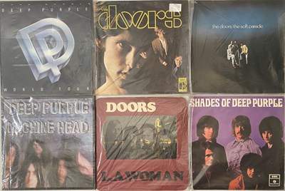 Lot 826 - ROCK ICONS - THE DOORS / DEEP PURPLE - LP COLLECTION