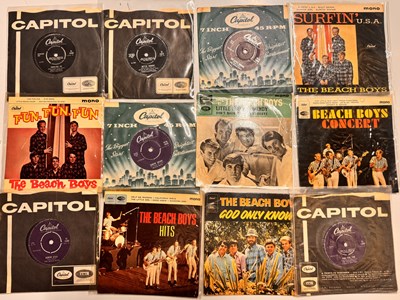 Lot 842 - BEACH BOYS - UK 7" COLLECTION