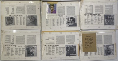 Lot 62 - ORIGINAL LP ARTWORK - DESIGNS / HAND DRAWN SKETCHES AND MORE.