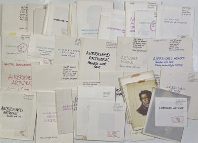 Lot 66 - ORIGINAL LP ARTWORK - DESIGNS / HAND DRAWN SKETCHES AND MORE.