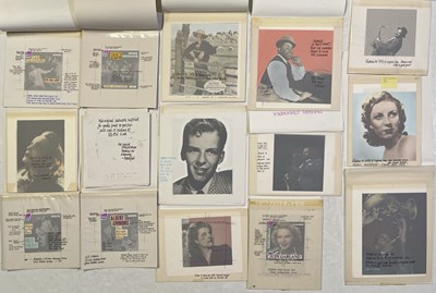 Lot 66 - ORIGINAL LP ARTWORK - DESIGNS / HAND DRAWN SKETCHES AND MORE.