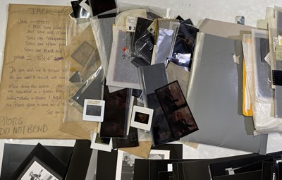 Lot 69 - HUGE COLLECTION OF PHOTOGRAPHS/NEGATIVES AND MORE USED IN THE PRODUCTION OF LP ARTWORK.