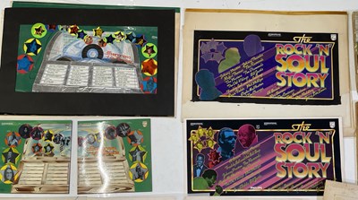 Lot 72 - ORIGINAL LP ARTWORK - DESIGNS / HAND DRAWN SKETCHES AND MORE.