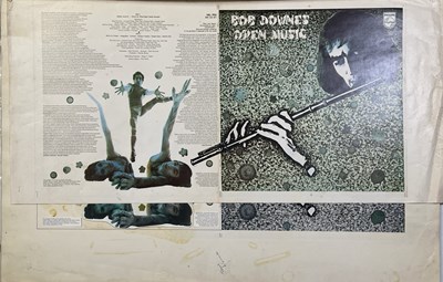 Lot 74 - 1970S CLASSIC ALBUMS - ORIGINAL LP SLEEVE DESIGN MATERIALS INC FOR CLASSIC TITLES - BOB DOWNES OPEN MUSIC.