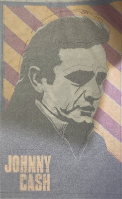 Lot 75 - ORIGINAL LP ARTWORK - DESIGNS / HAND DRAWN SKETCHES AND MORE INC PRETTY THINGS / JOHNNY CASH.