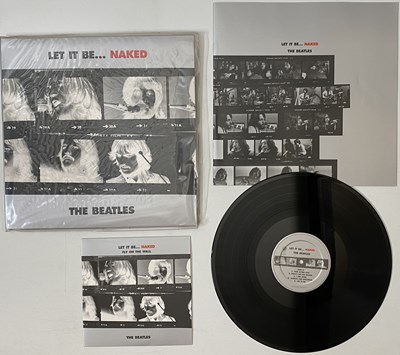 Lot 762 - THE BEATLES - LET IT BE... NAKED LP (2435954380 - INC 7")