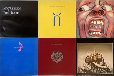 Lot 199 - KING CRIMSON/ FRIPP/ ENO/ GENESIS ETC - LPs