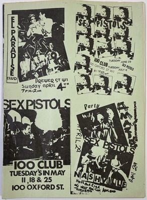 Lot 652 - THE SEX PISTOLS - ORIGINAL 1977 PRESS KIT.