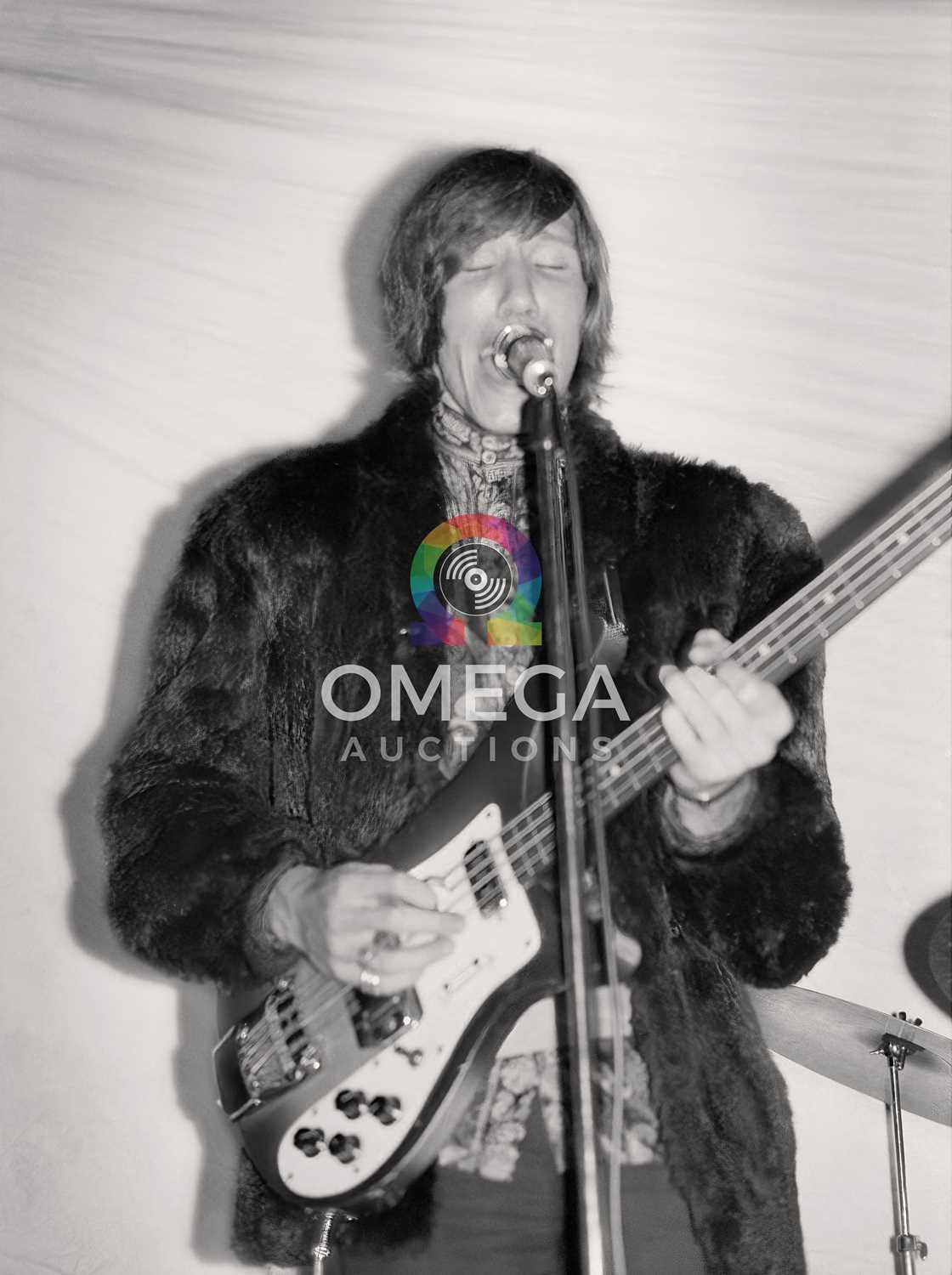 Lot 536 - PINK FLOYD / SYD BARRETT - 1967 STOCKHOLM CONCERT PHOTOS WITH COPYRIGHT AND LARGE QTY SIGNED PRINTS.