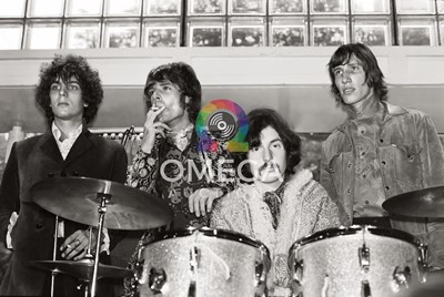 Lot 536 - PINK FLOYD / SYD BARRETT - 1967 STOCKHOLM CONCERT PHOTOS WITH COPYRIGHT AND LARGE QTY SIGNED PRINTS.