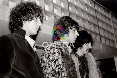 Lot 536 - PINK FLOYD / SYD BARRETT - 1967 STOCKHOLM CONCERT PHOTOS WITH COPYRIGHT AND LARGE QTY SIGNED PRINTS.