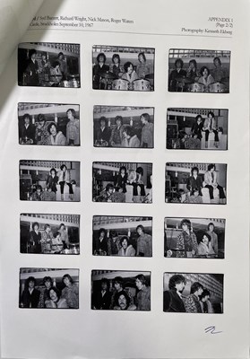 Lot 536 - PINK FLOYD / SYD BARRETT - 1967 STOCKHOLM CONCERT PHOTOS WITH COPYRIGHT AND LARGE QTY SIGNED PRINTS.