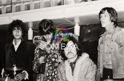 Lot 536 - PINK FLOYD / SYD BARRETT - 1967 STOCKHOLM CONCERT PHOTOS WITH COPYRIGHT AND LARGE QTY SIGNED PRINTS.