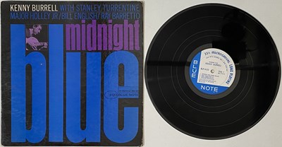 Lot 775 - KENNY BURRELL - MIDNIGHT BLUE LP (ORIGINAL US MONO COPY - BLUE NOTE BLP 4123)