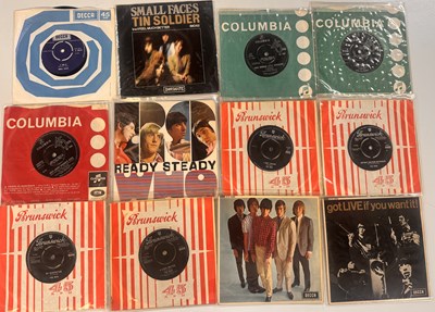 Lot 985 - THE WHO / SMALL FACES / YARDBIRDS / ROLLING STONES - 7" / EP COLLECTION (INC RARITIES)