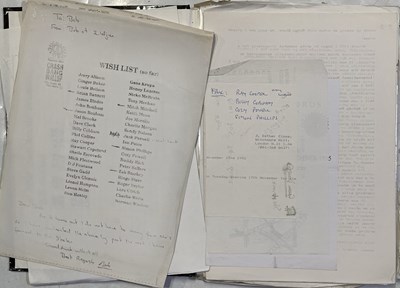 Lot 83 - THE KINKS - ITINERARIES / RAY DAVIES SIGNED BOOK AND MORE.