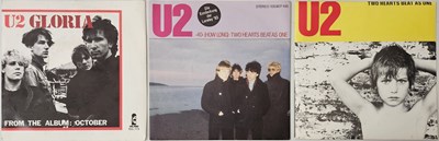 Lot 1043 - U2 - EUROPEAN 7" PICTURE SLEEVE RARITIES