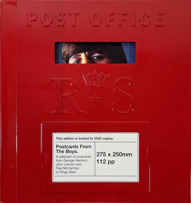 Lot 127 - THE BEATLES - GENESIS PUBLICATIONS - POSTCARDS FROM THE BOYS - RINGO STARR SIGNED BOOK.
