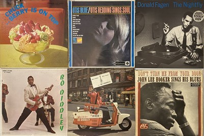 Lot 1001 - ROCK / BLUES / POP / SOUL / NEW WAVE - LP COLLECTION (WITH JOHN LEE HOOKER SIGNED)