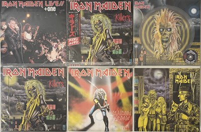 Lot 1017 - IRON MAIDEN - LP / 7" PACK