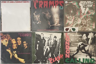Lot 1018 - THE CRAMPS / CLASH - LP PACK