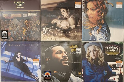 Lot 1107 - POP / SOUL / VARIOUS MODERN & COLOURED VINYL INC MADONNA