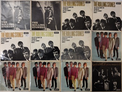 Lot 1067 - THE ROLLING STONES/BILLY FURY - 7" COLLECTION