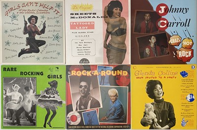 Lot 1105 - ROCK N ROLL / R&B / COUNTRY - LP COMPILATIONS
