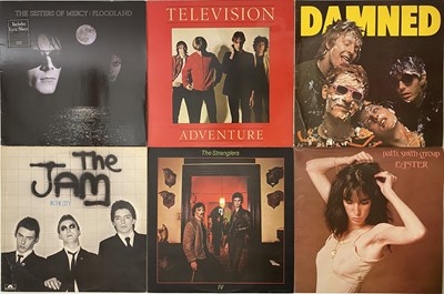 Lot 1119 - CLASSIC PUNK, NEW WAVE & POP LPS - THE DAMNED, THE JAM, SISTERS OF MERCY ECT.