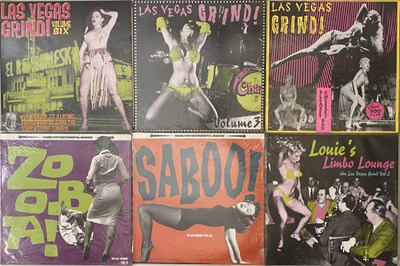 Lot 1149 - SHAKERS / BURLESQUE / GRIND / POPCORN COMPS - LP COLLECTION