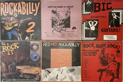 Lot 1151 - ROCKABILLY COMPS - LP COLLECTION