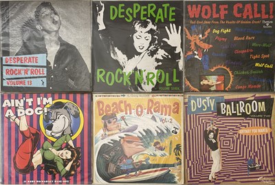 Lot 1152 - ROCK N ROLL / ROCKABILLY / HILLBILLY COMPS - LP COLLECTION