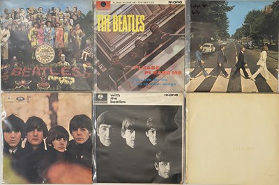Lot 1124 - THE BEATLES - LP COLLECTION, LOW NUM WHITE ALBUM, ABBEY ROAD, EARLY UK ECT.