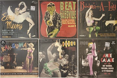 Lot 1156 - ROCKABILLY / R&B / POPCORN / SHAKERS COMPS - MODERN 10" COLLECTION