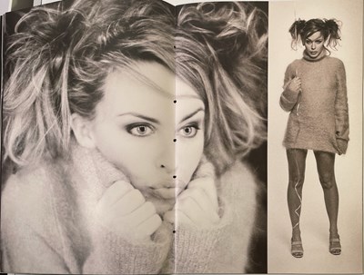 Lot 132 - KYLIE MINOGUE 1994 LIMITED EDITION RIBBON BOUND BOOK.
