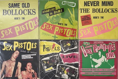 Lot 1166 - SEX PISTOLS / THE CLASH / BUZZCOCKS / - LP / 12" / 10" PACK