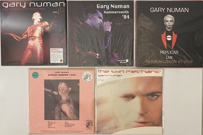 Lot 1169 - GARY NUMAN - LIVE LPs (INC RARITIES)