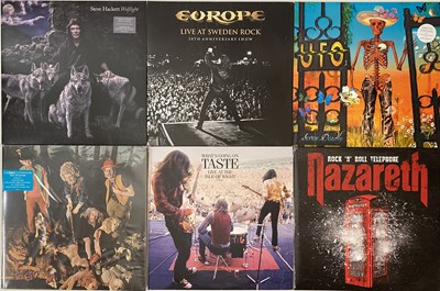 Lot 1198 - RARE/LIMITED HARD ROCK, PROG, BLUES-ROCK - UFO, NAZARETH, EUROPE, TASTE