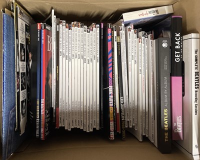 Lot 133 - THE BEATLES / ROLLING STONES - BOOKS AND MAGAZINE COLLECTION.
